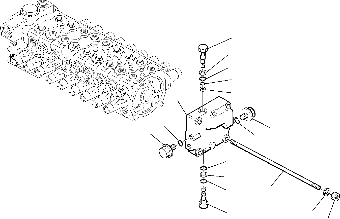 CONTROL VALVE, ASSY. 844020326 KOMATSU