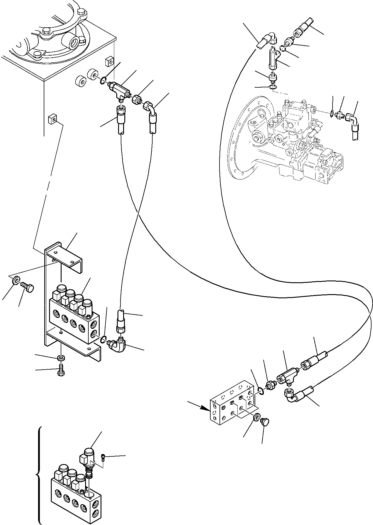 Кабель 312608093 KOMATSU