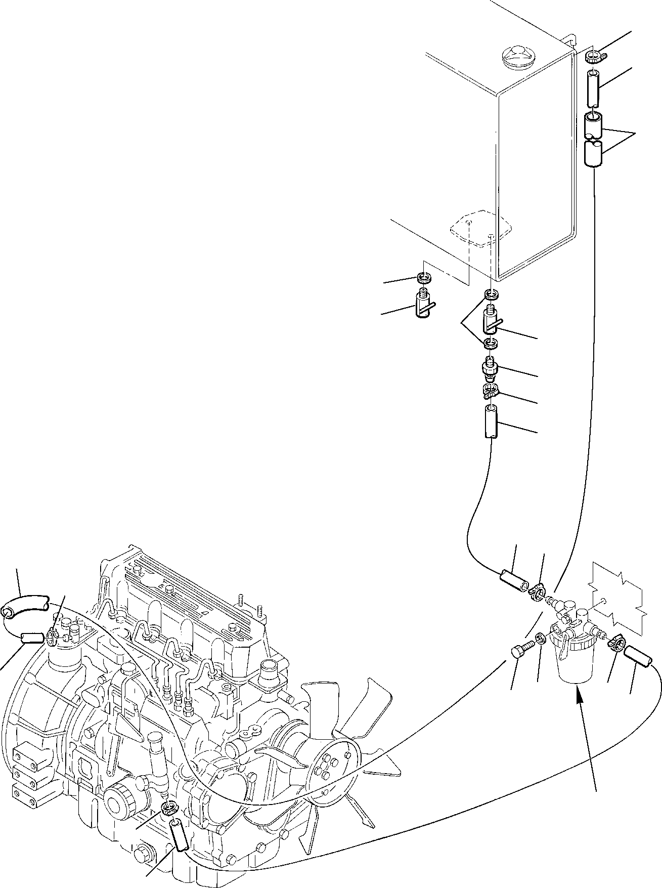 Труба 22E-04-11230 KOMATSU