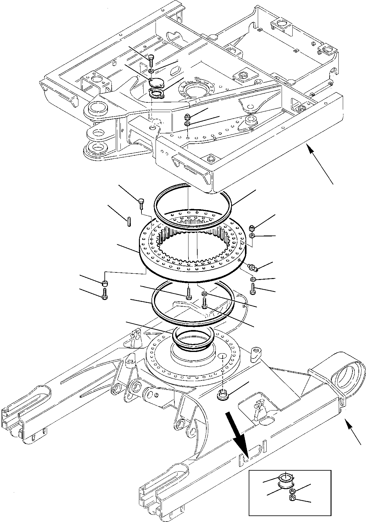 Палец 21D-09-84420 KOMATSU