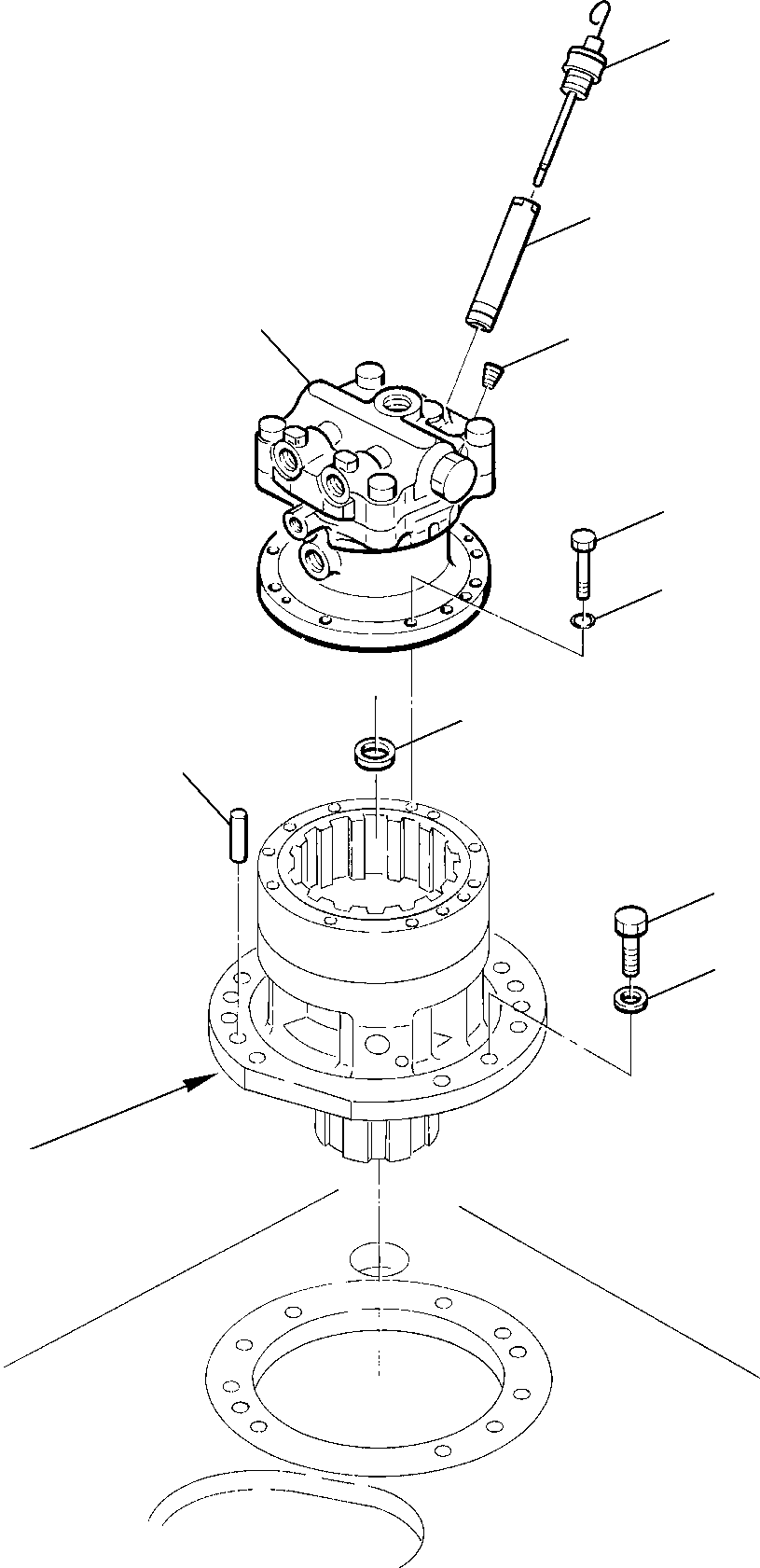 GAUGE,OIL LEVEL 201-26-71280 KOMATSU