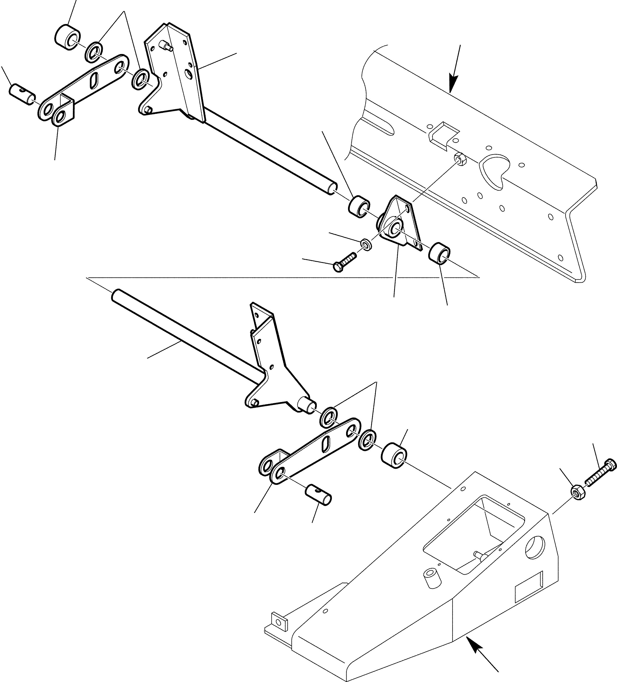 LEFT LEVER 312693070 KOMATSU