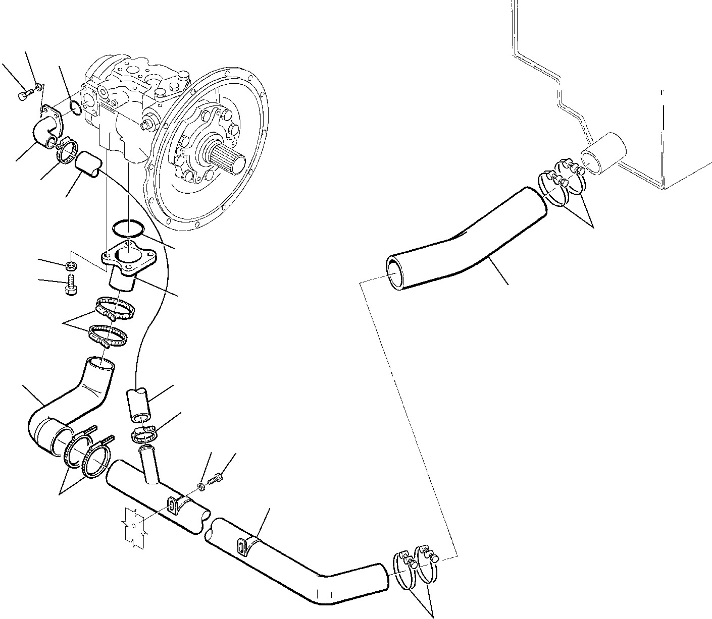 ASPIRATED ENGINE 871070052 KOMATSU