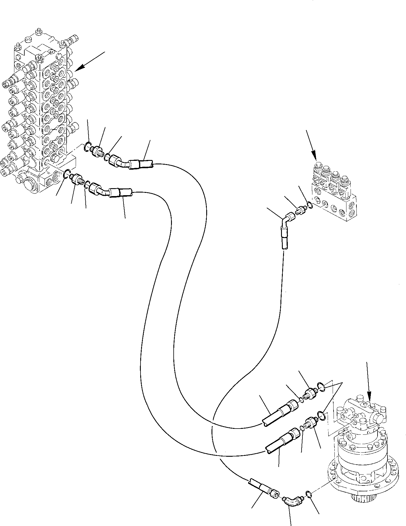 Шланг 22E-09-12580 KOMATSU