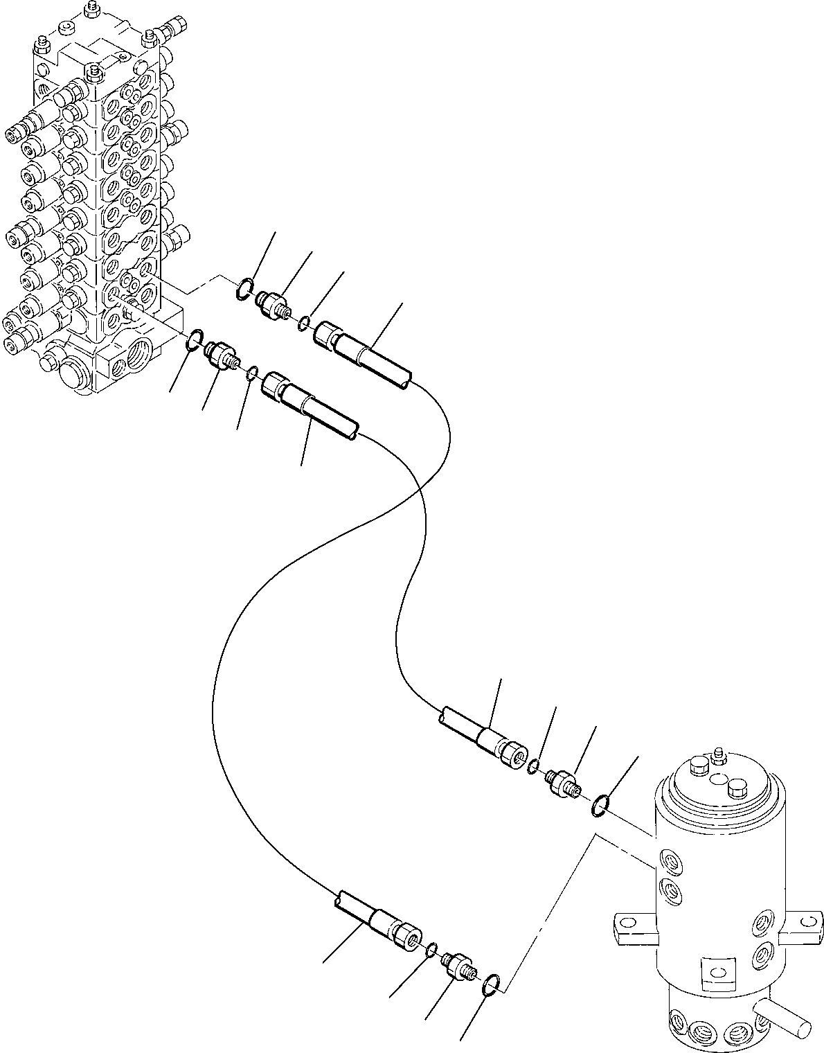 Шланг 22E-09-12350 KOMATSU