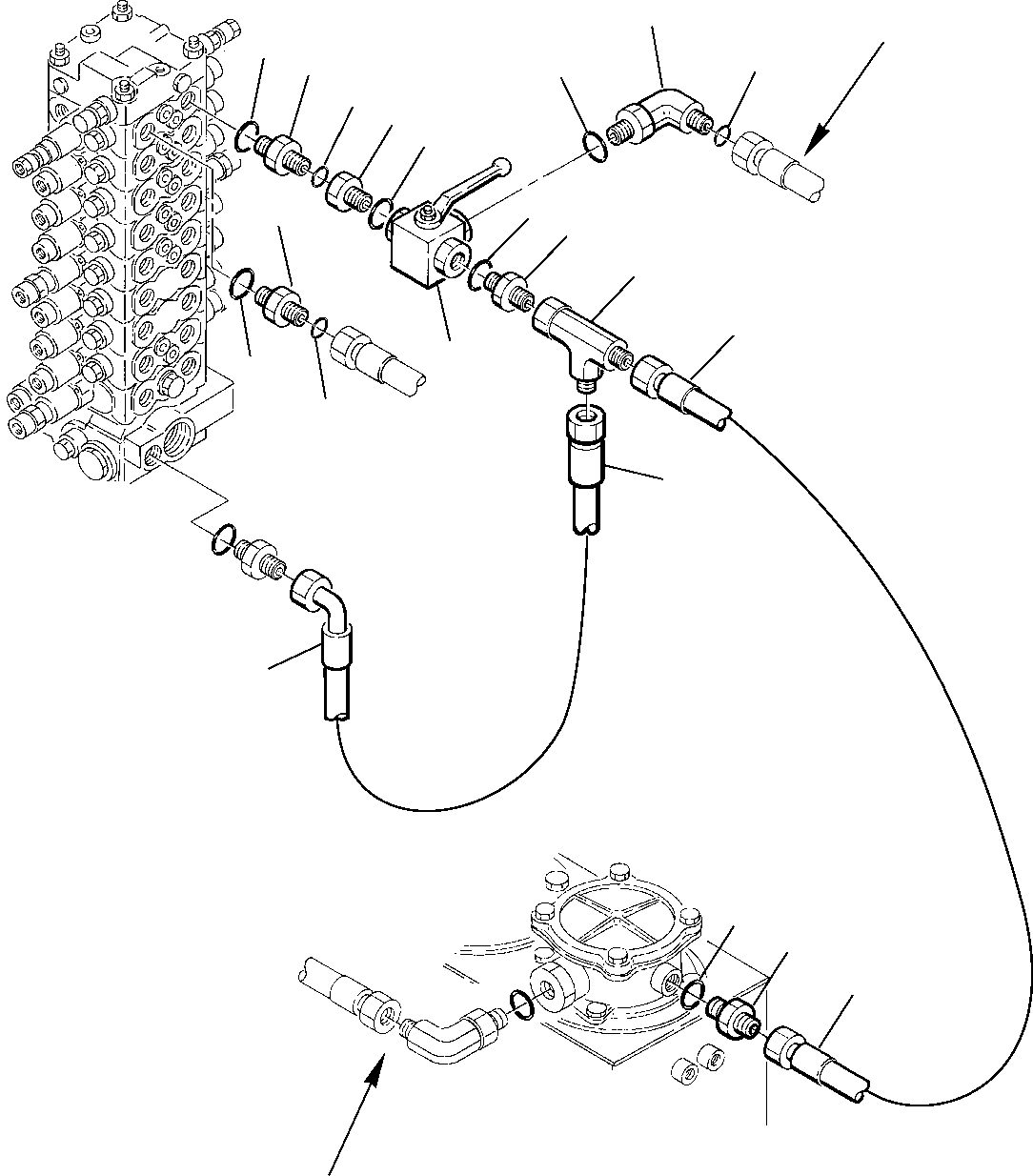 Шланг 22E-09-16130 KOMATSU