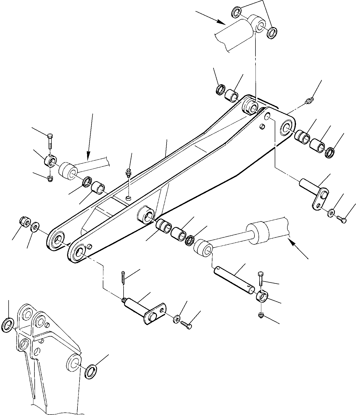 BLOCK, OUTRIGGER CONTROL ASSY (844200738) KOMATSU