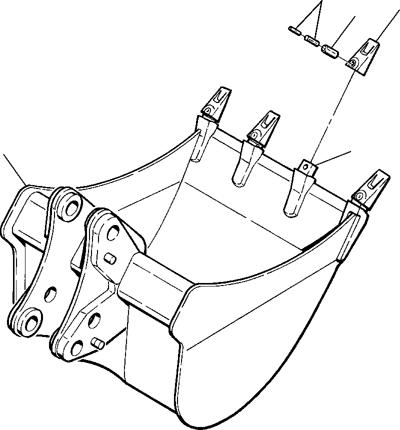 BLOCK, JIG ARM CONTROL ASSY (844200741) KOMATSU