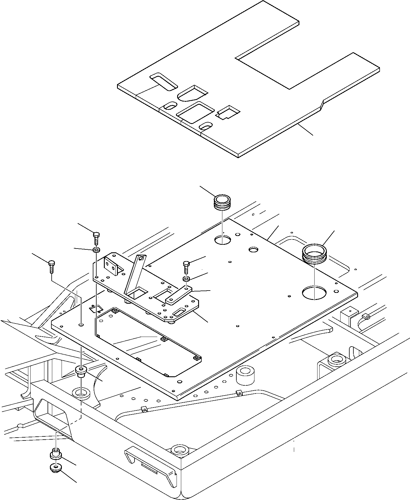 FRONT DASHBOARD 312612182 KOMATSU