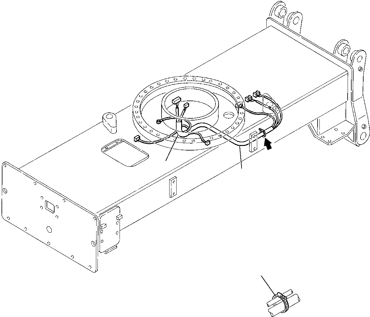 OPERATOR'S CAB, ASSY (VERSION WITH SERVO CONTROLS) 312693085 KOMATSU