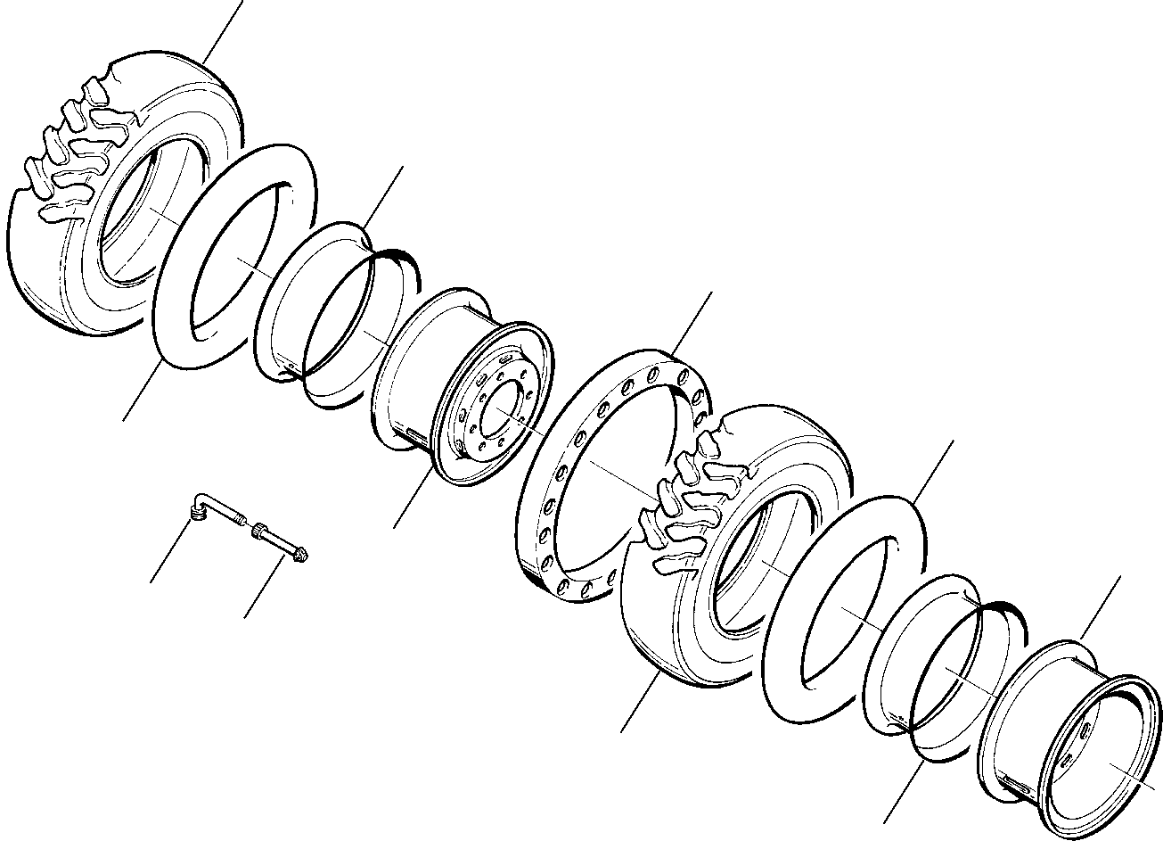 LEFT SUPPORT 312703075 KOMATSU