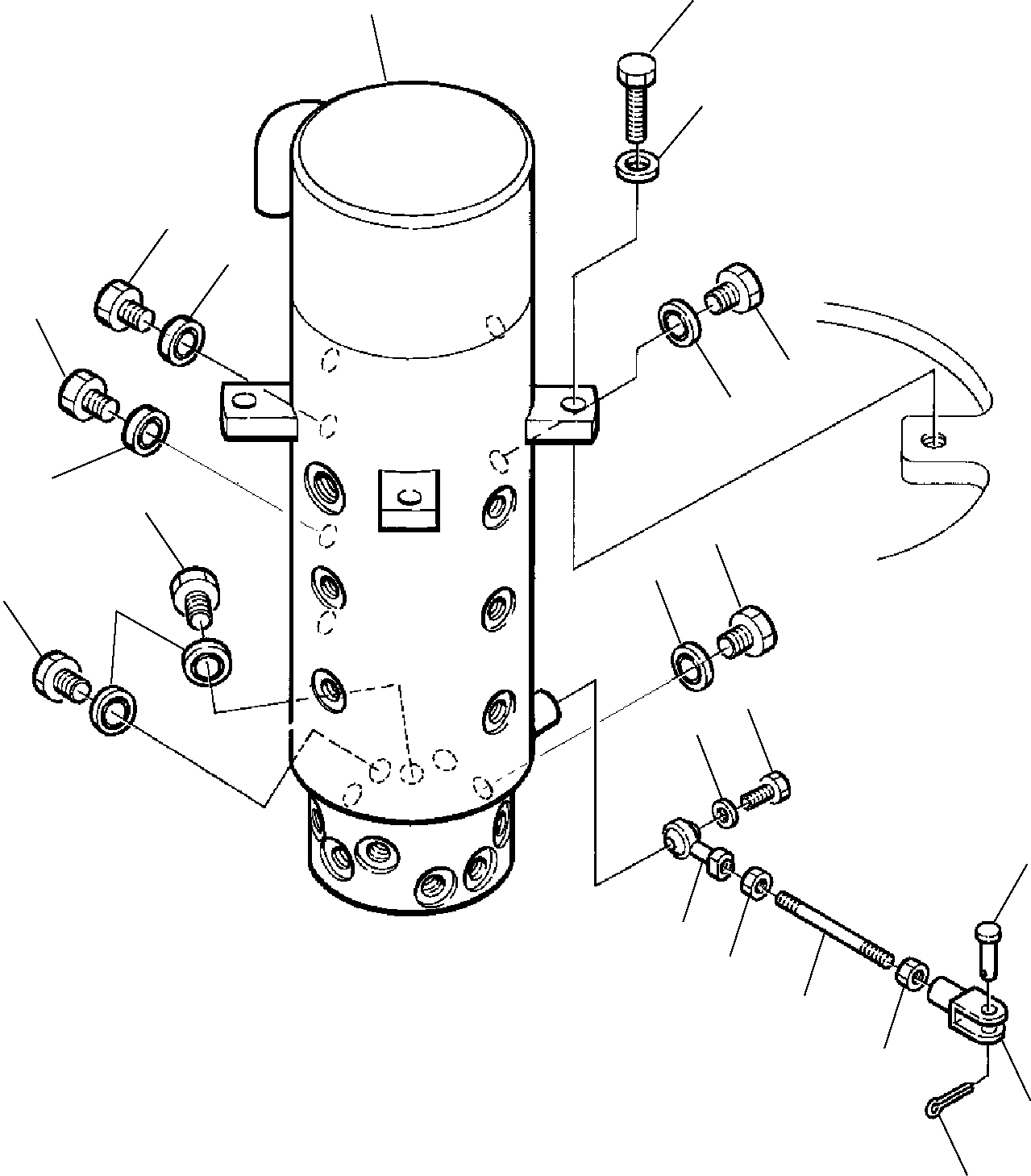 TIE-ROD 22E-62-12920 KOMATSU