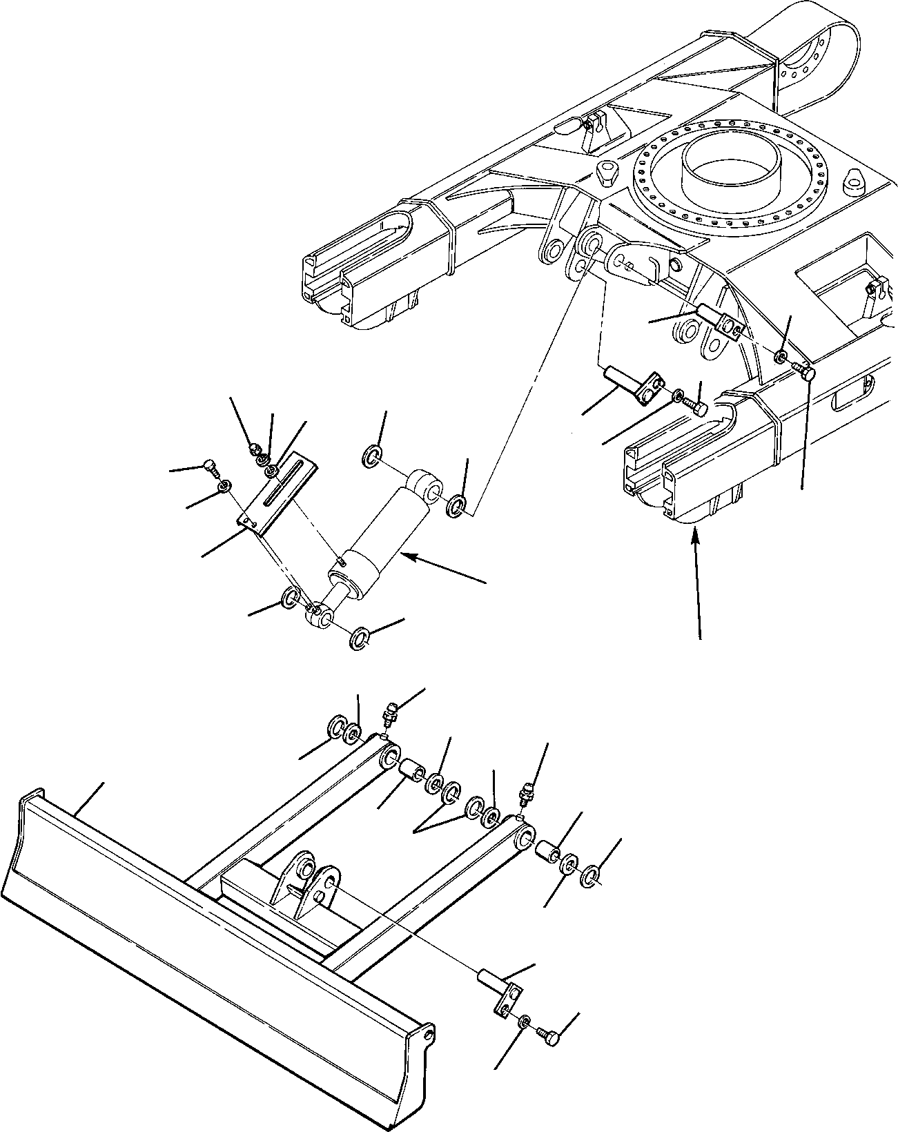 BLADE L=2250 22E-71-11120 KOMATSU