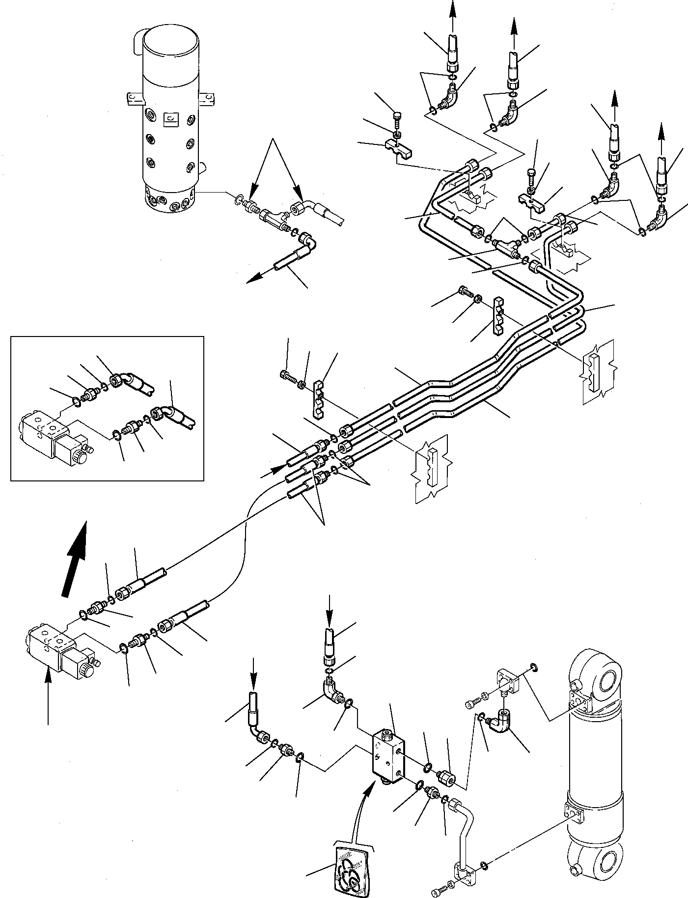 Шланг 22E-09-12680 KOMATSU