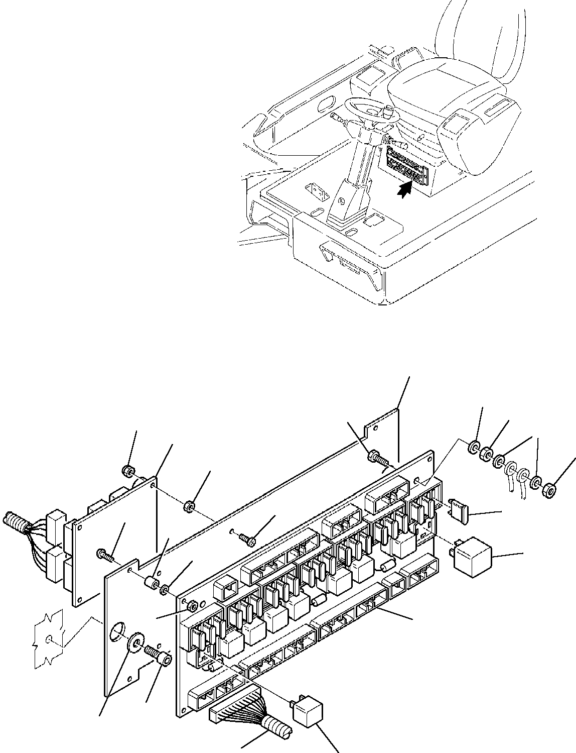 BLINKER 21D-06-11680 KOMATSU