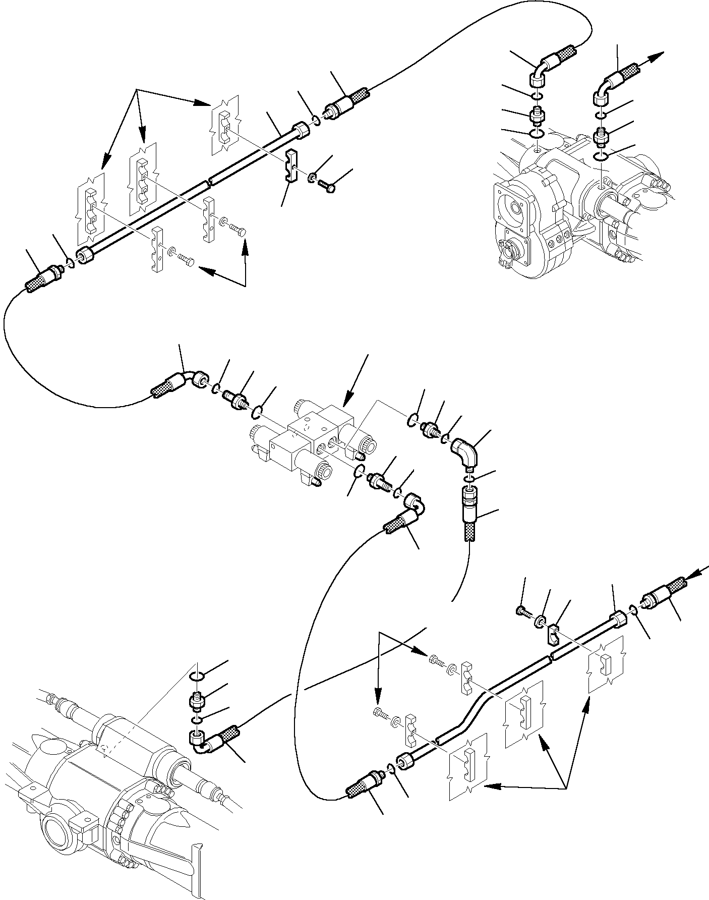 Хомут 21D-09-68260 KOMATSU