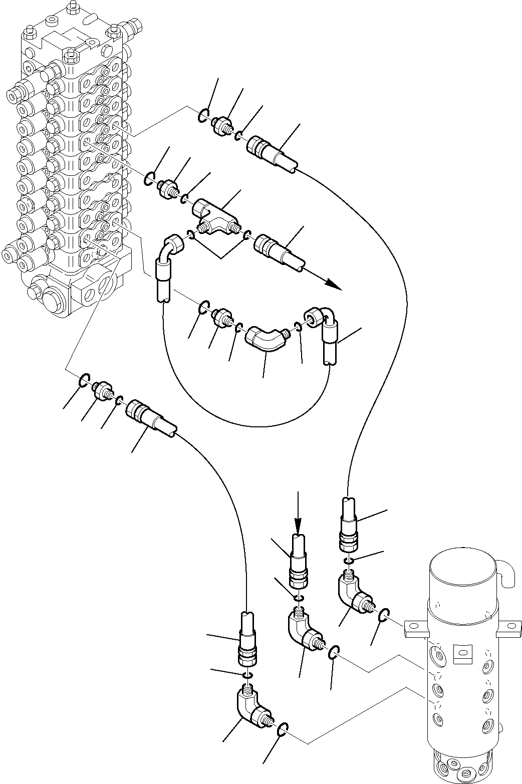 Шланг 226-09-11950 KOMATSU