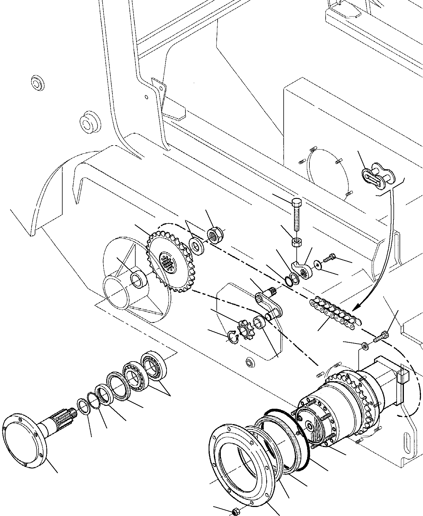 Прокладка 855450404 KOMATSU