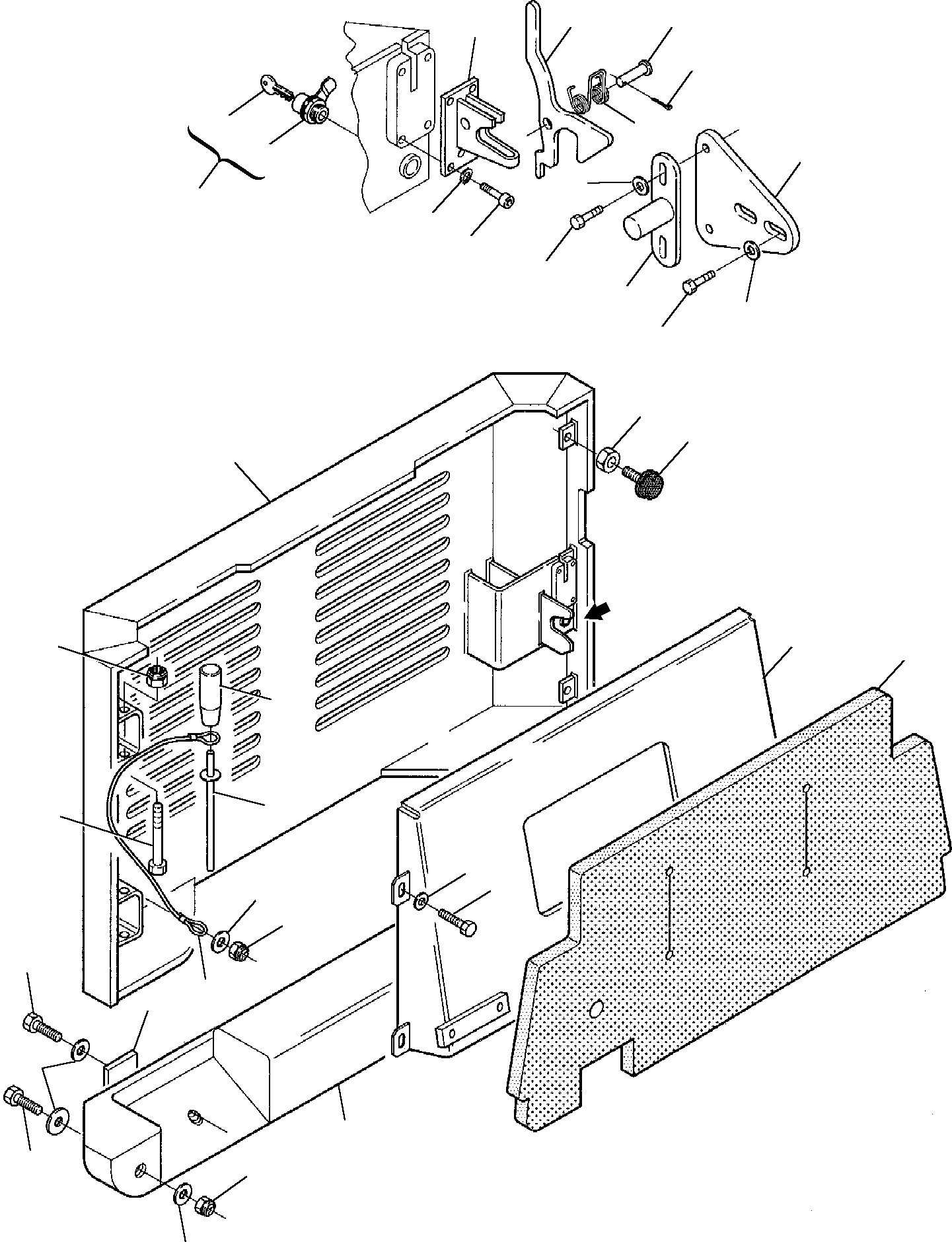 Кабель 332264600 KOMATSU