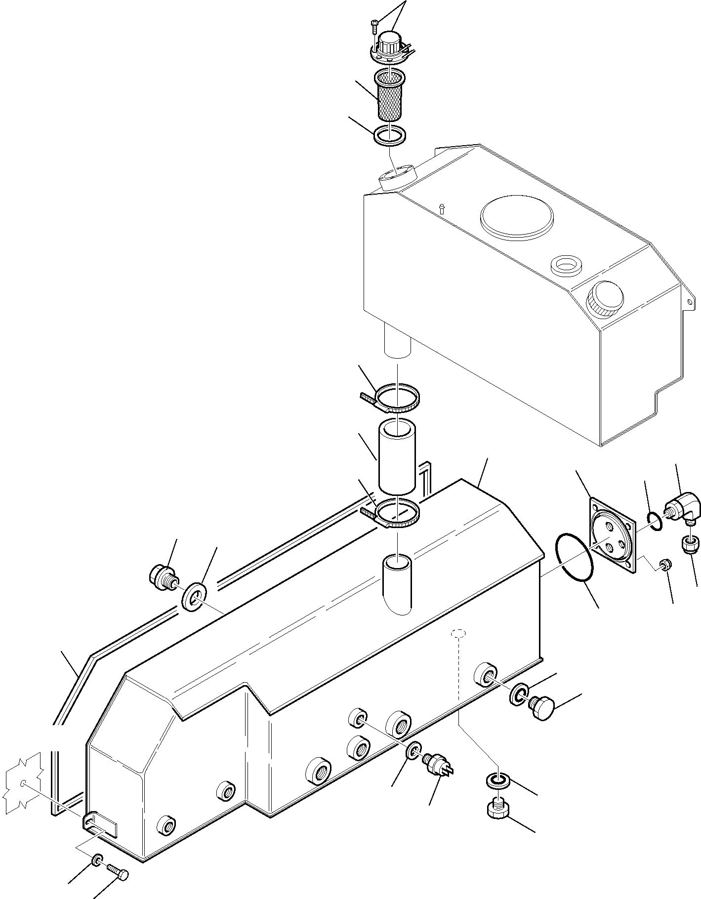 Прокладка 855051063 KOMATSU