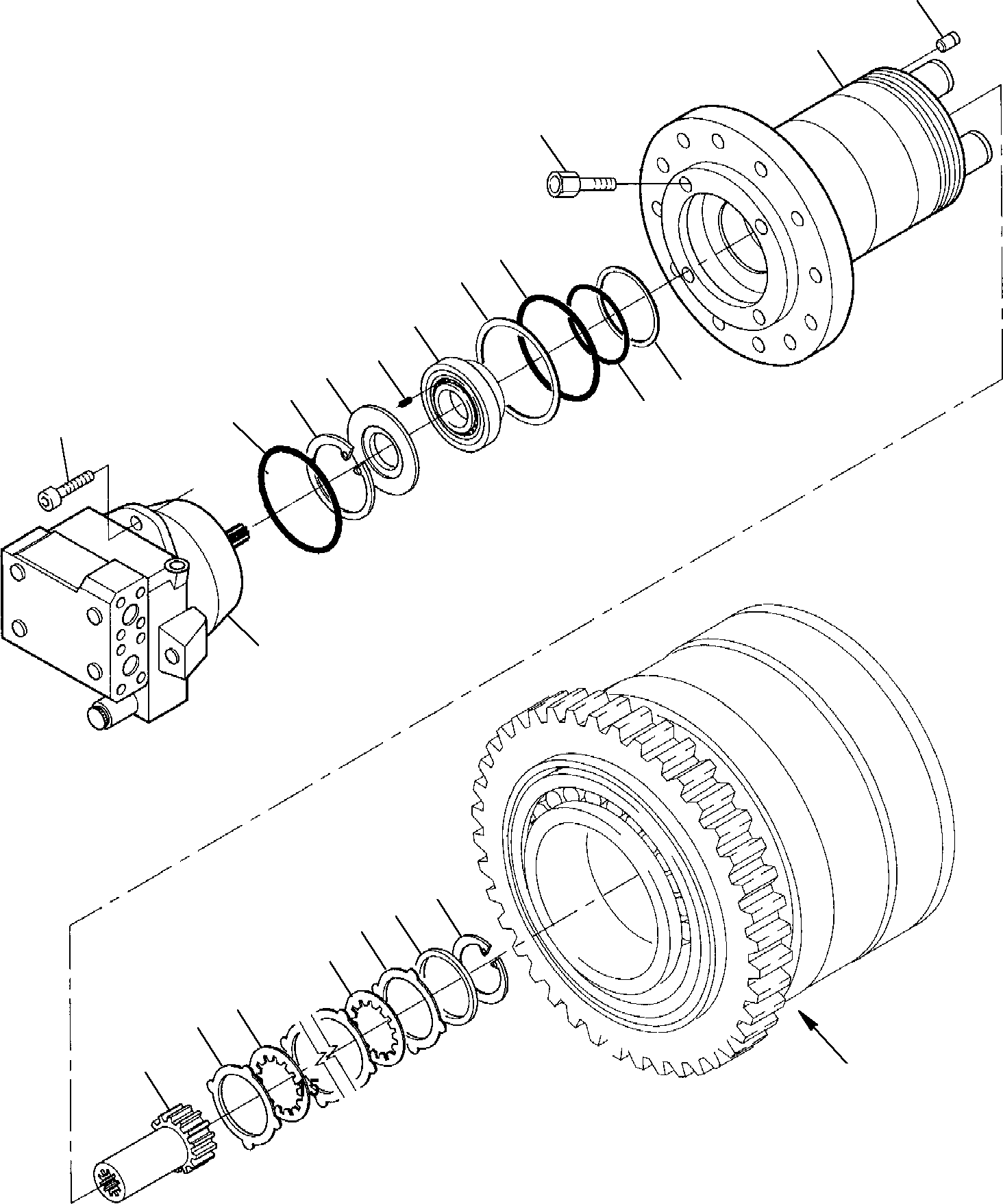 Удлинитель 843200541 KOMATSU