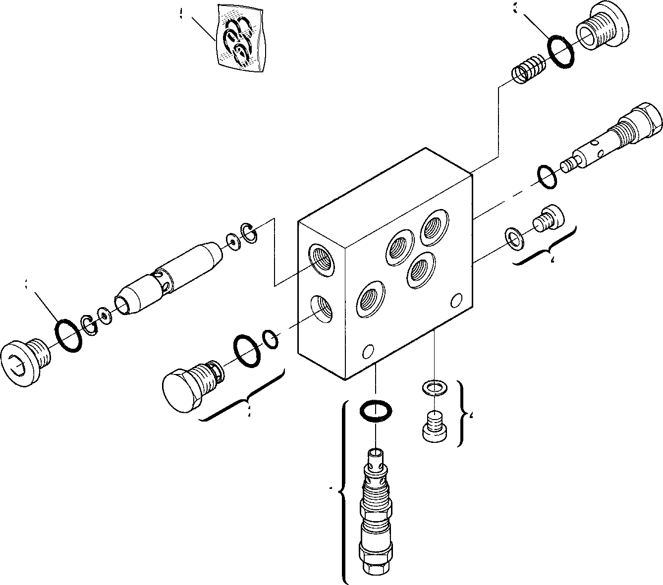 VALVE, ASSY. 845250063 KOMATSU