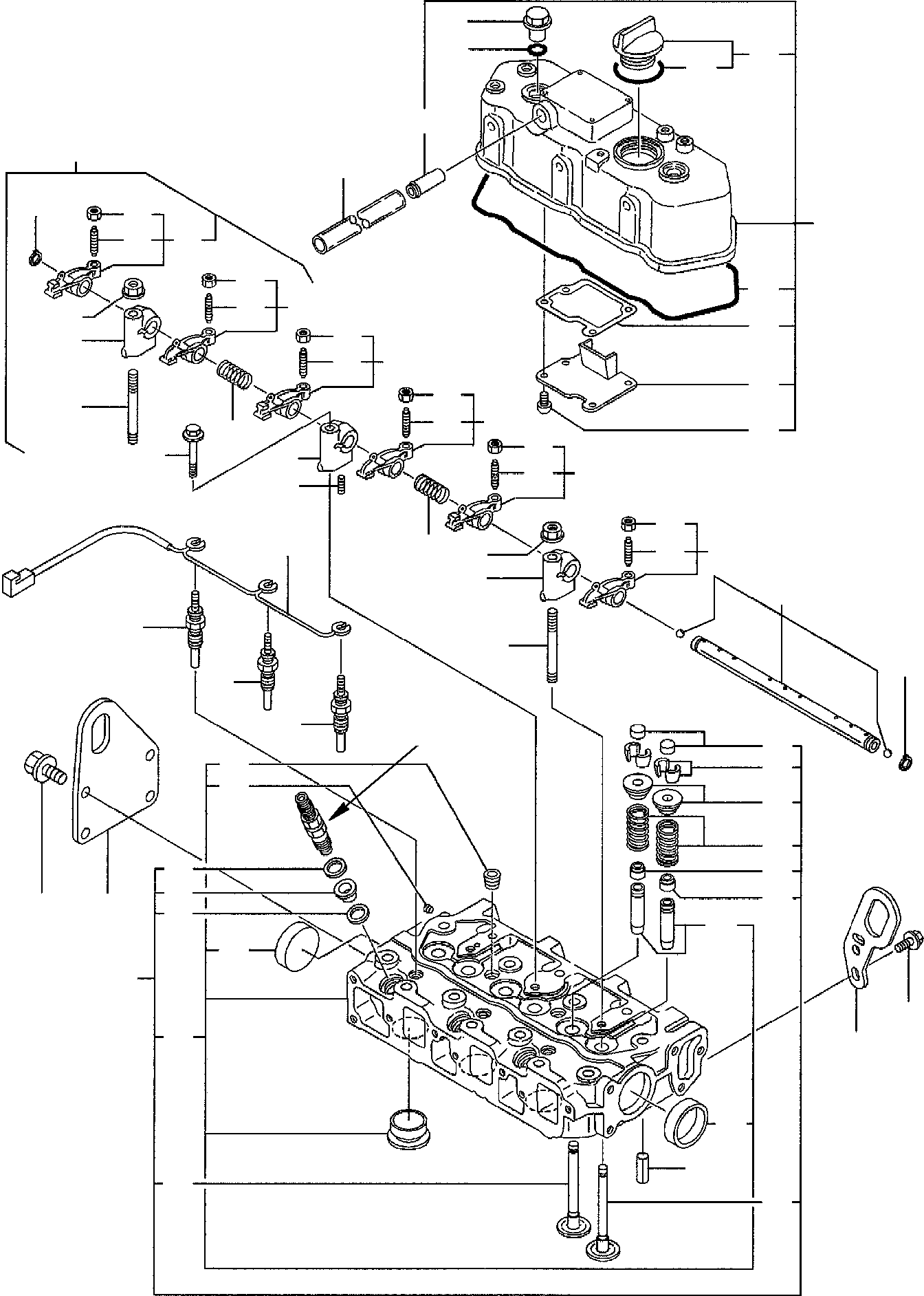 HEAD,ASSY. YM119626-11000 KOMATSU