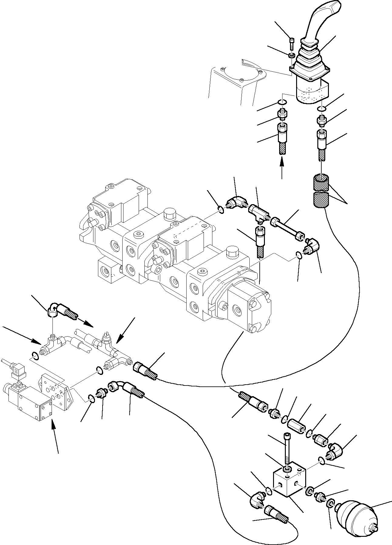 соединительный штуцер 200342342 KOMATSU