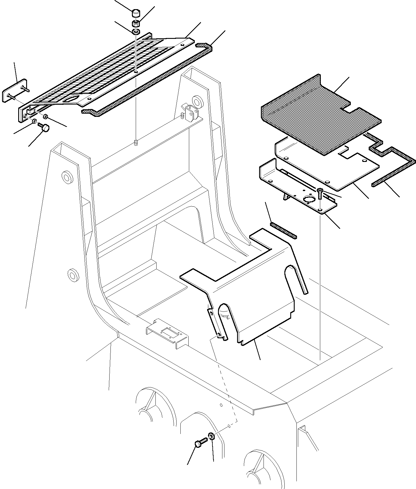 BOARD, R.H. 332205072 KOMATSU