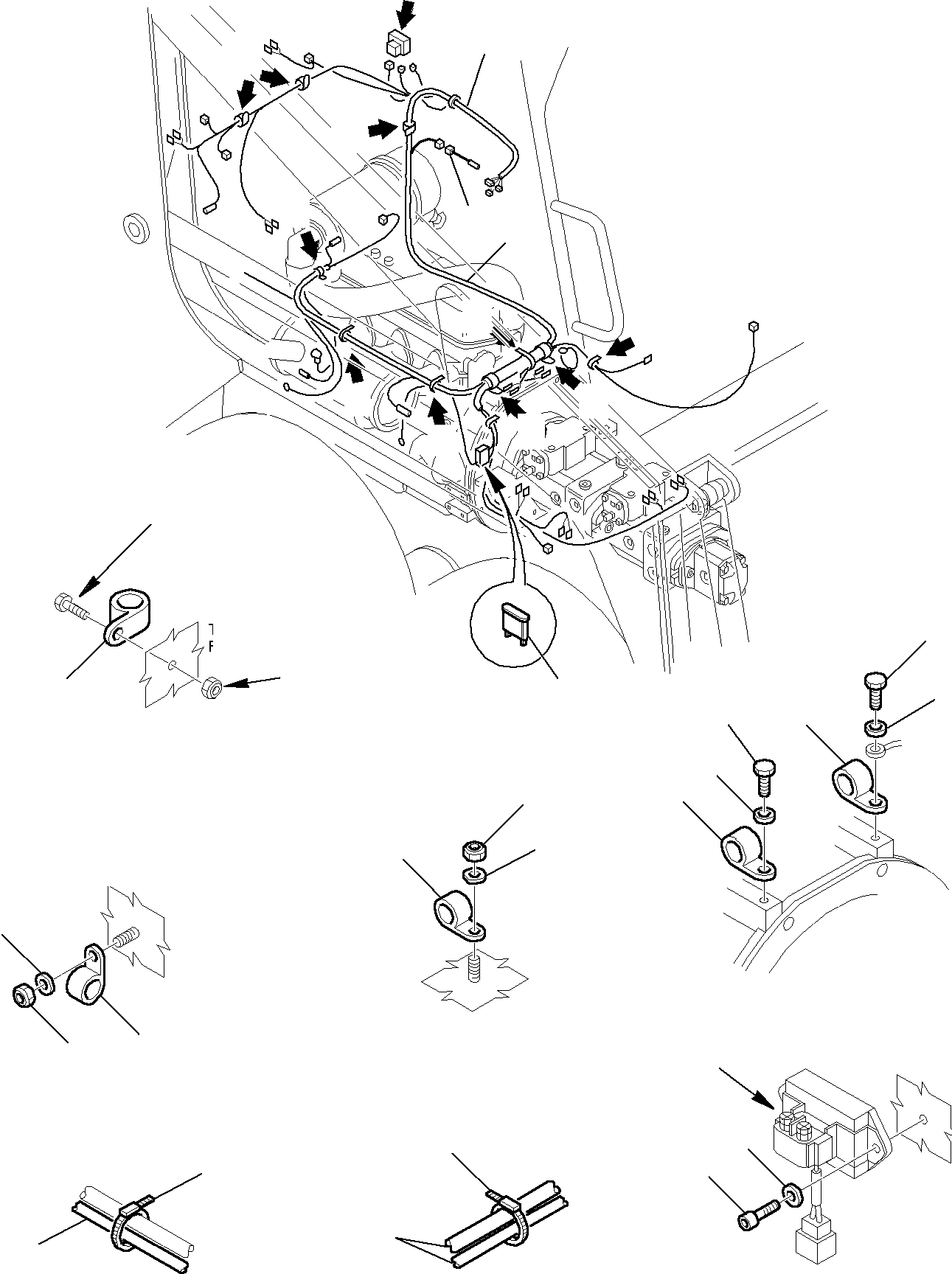 Жгут проводов 334412060 KOMATSU