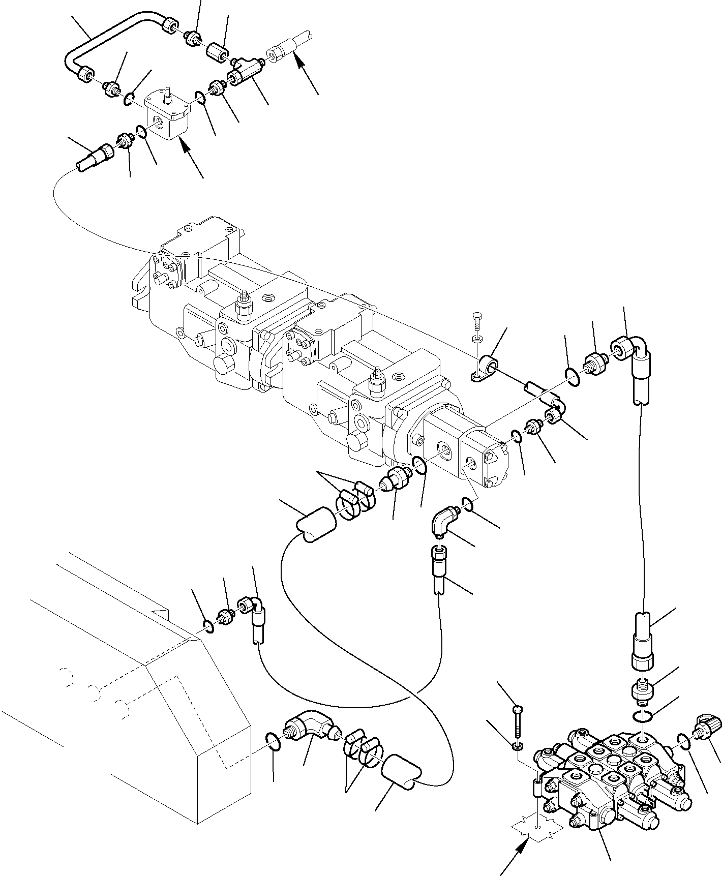 Шланг 392153039 KOMATSU