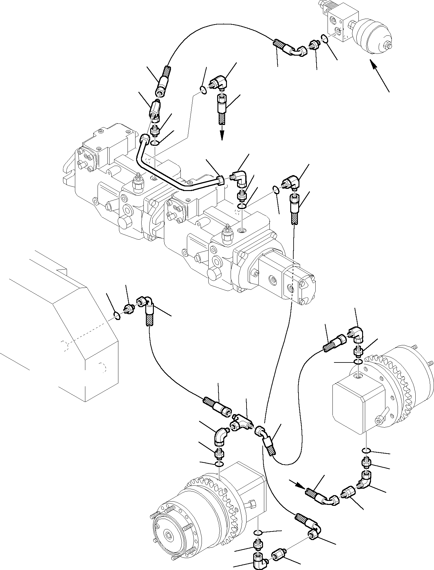 Шланг 392368026 KOMATSU