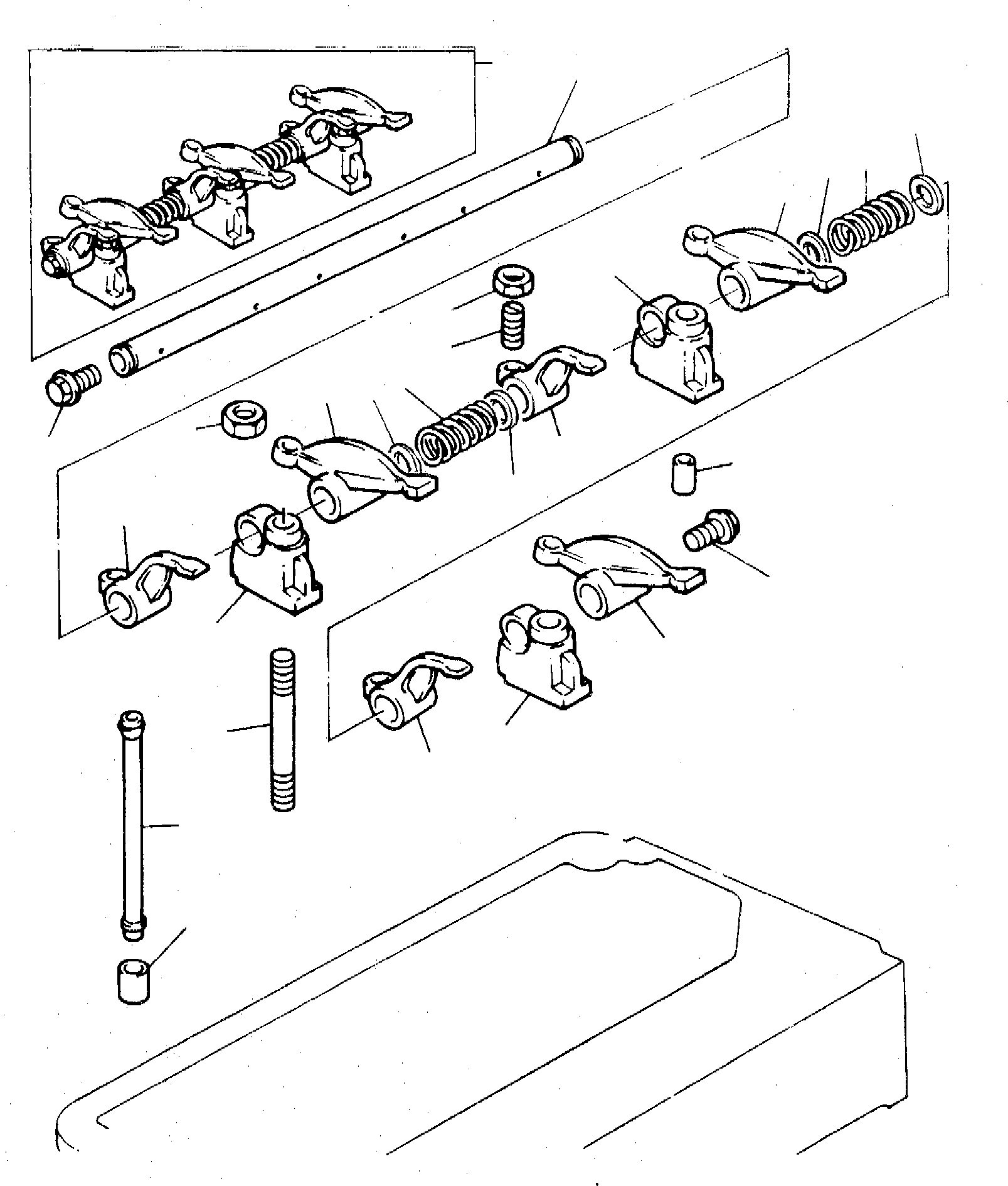 Рычаг левый PKP000832 KOMATSU