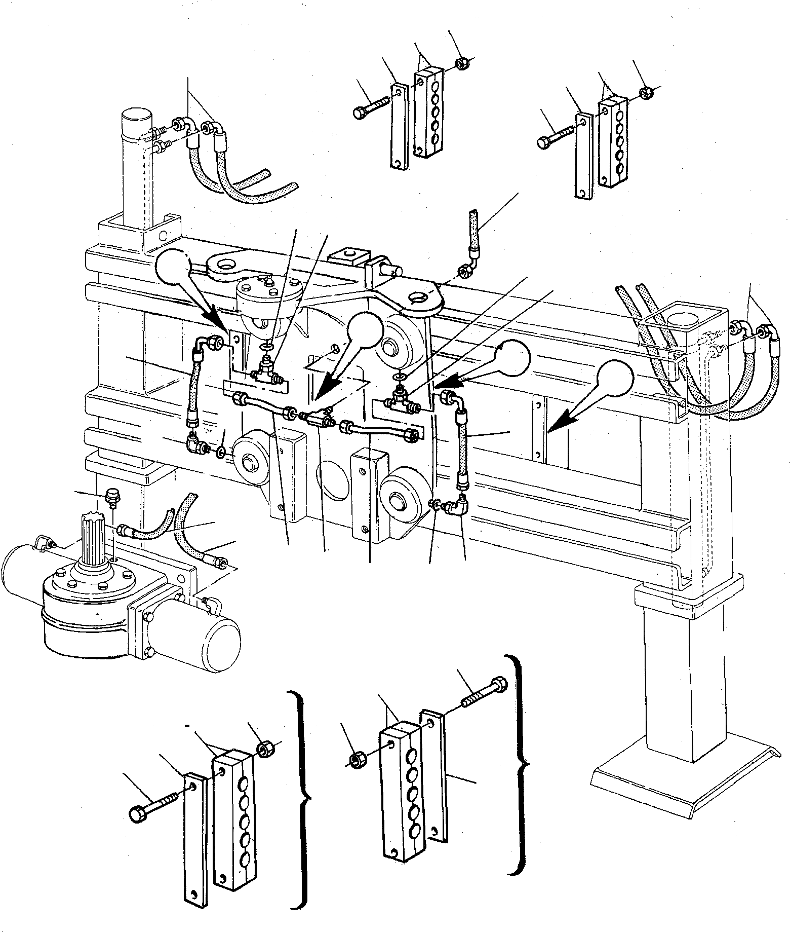 CLIP, L.H. UE2700513 KOMATSU