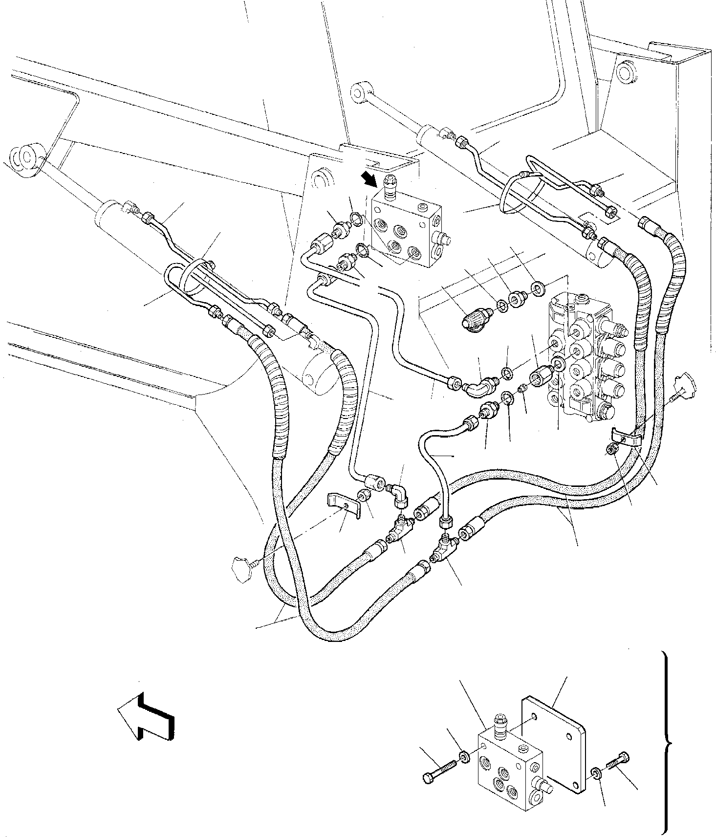 Опора 333310616 KOMATSU