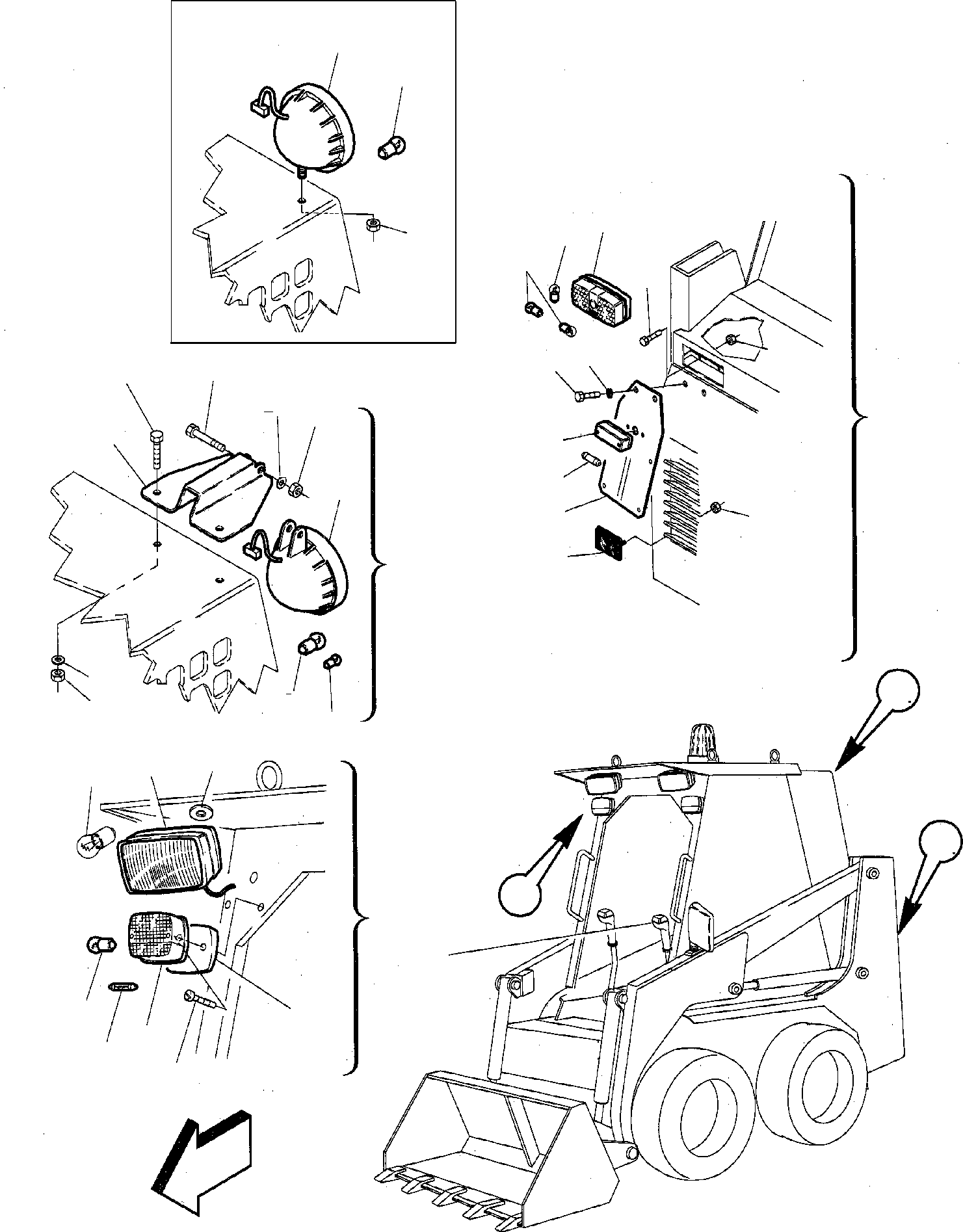 Опора 333333603 KOMATSU