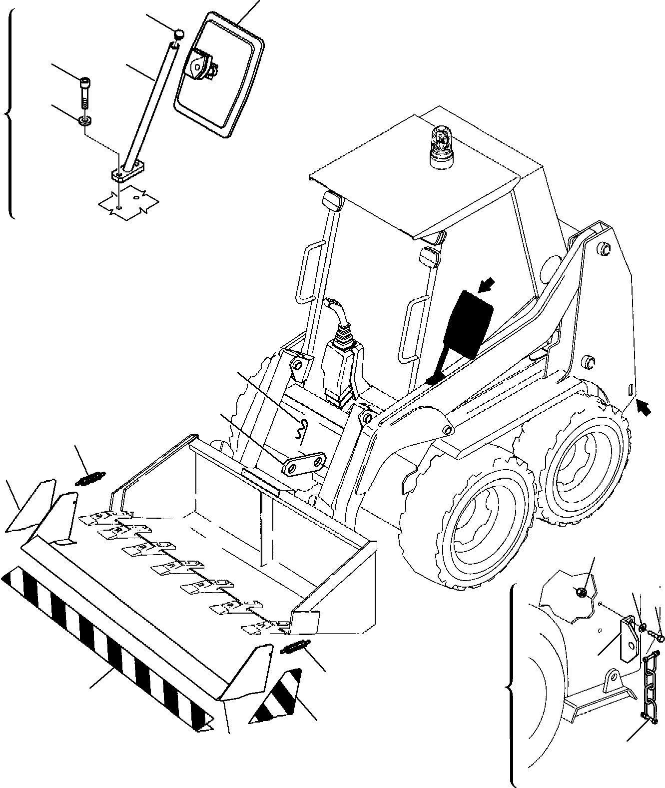 Опора 334448609 KOMATSU