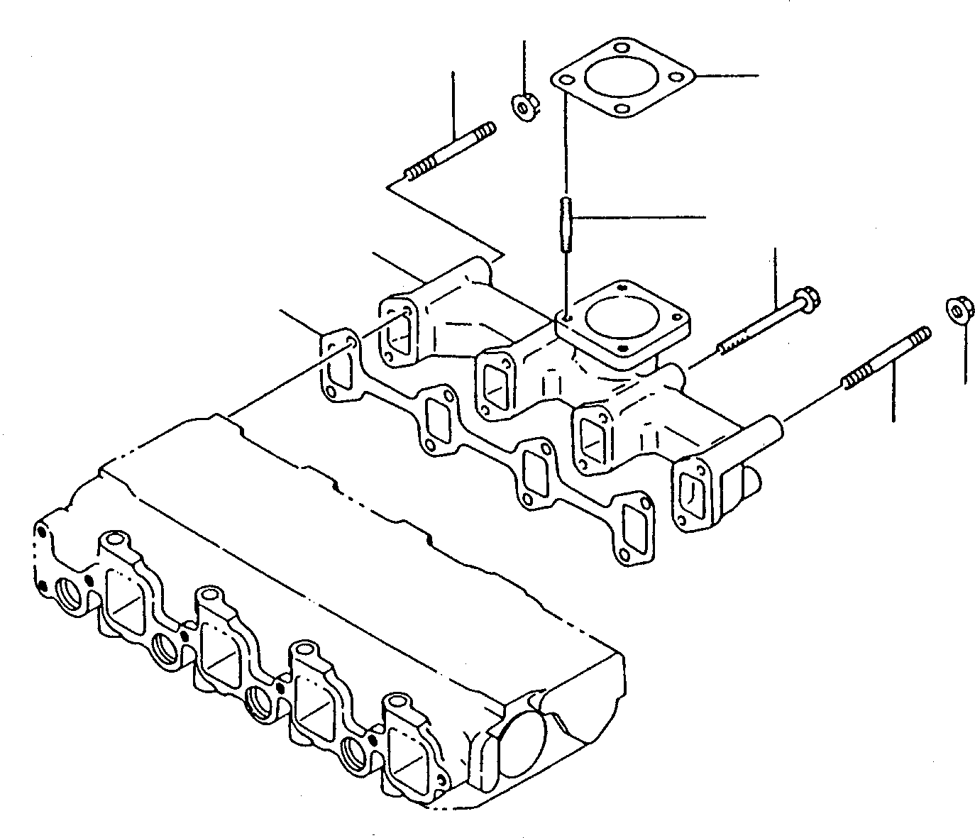 Прокладка YMR000592 KOMATSU