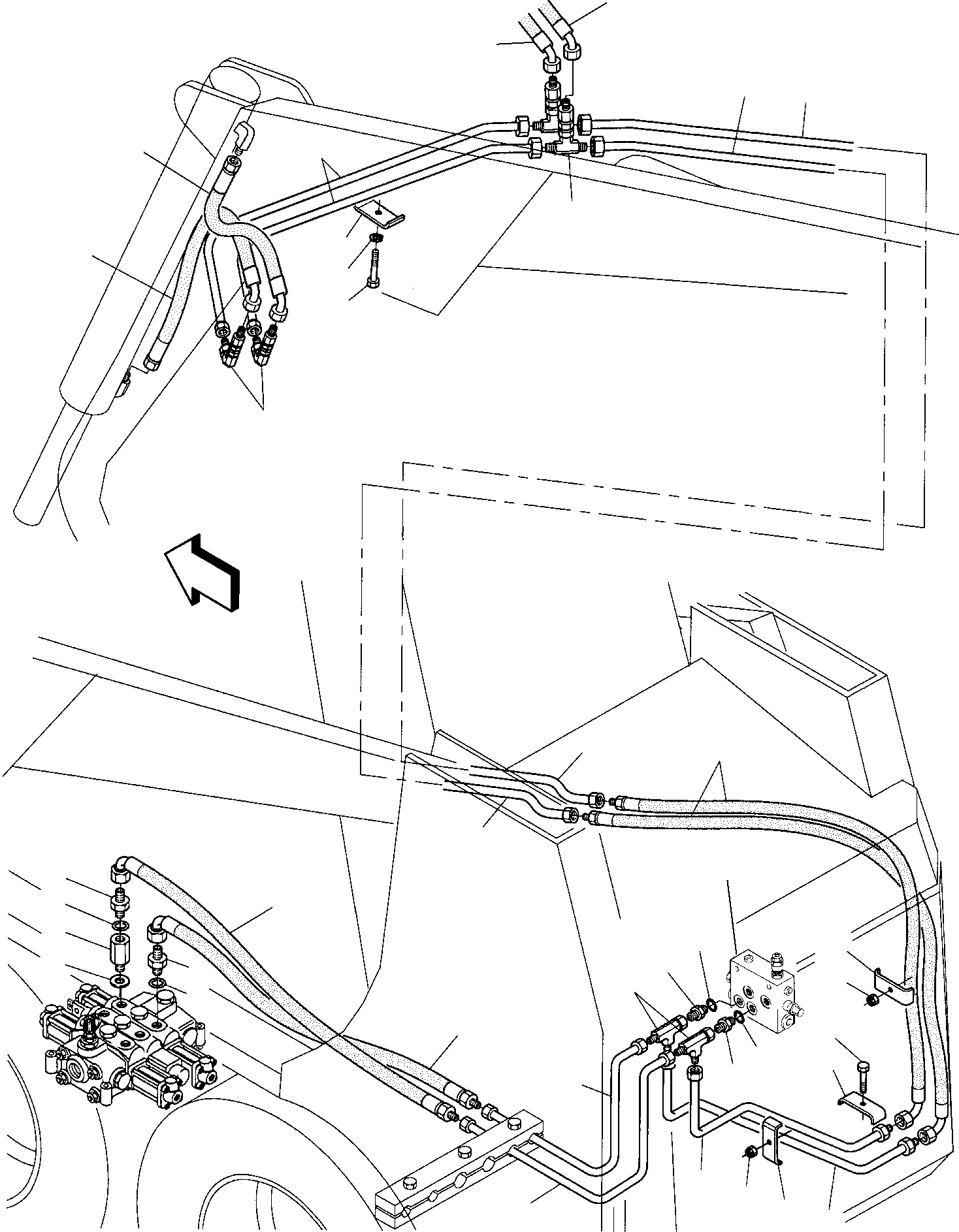 Шланг 392067012 KOMATSU