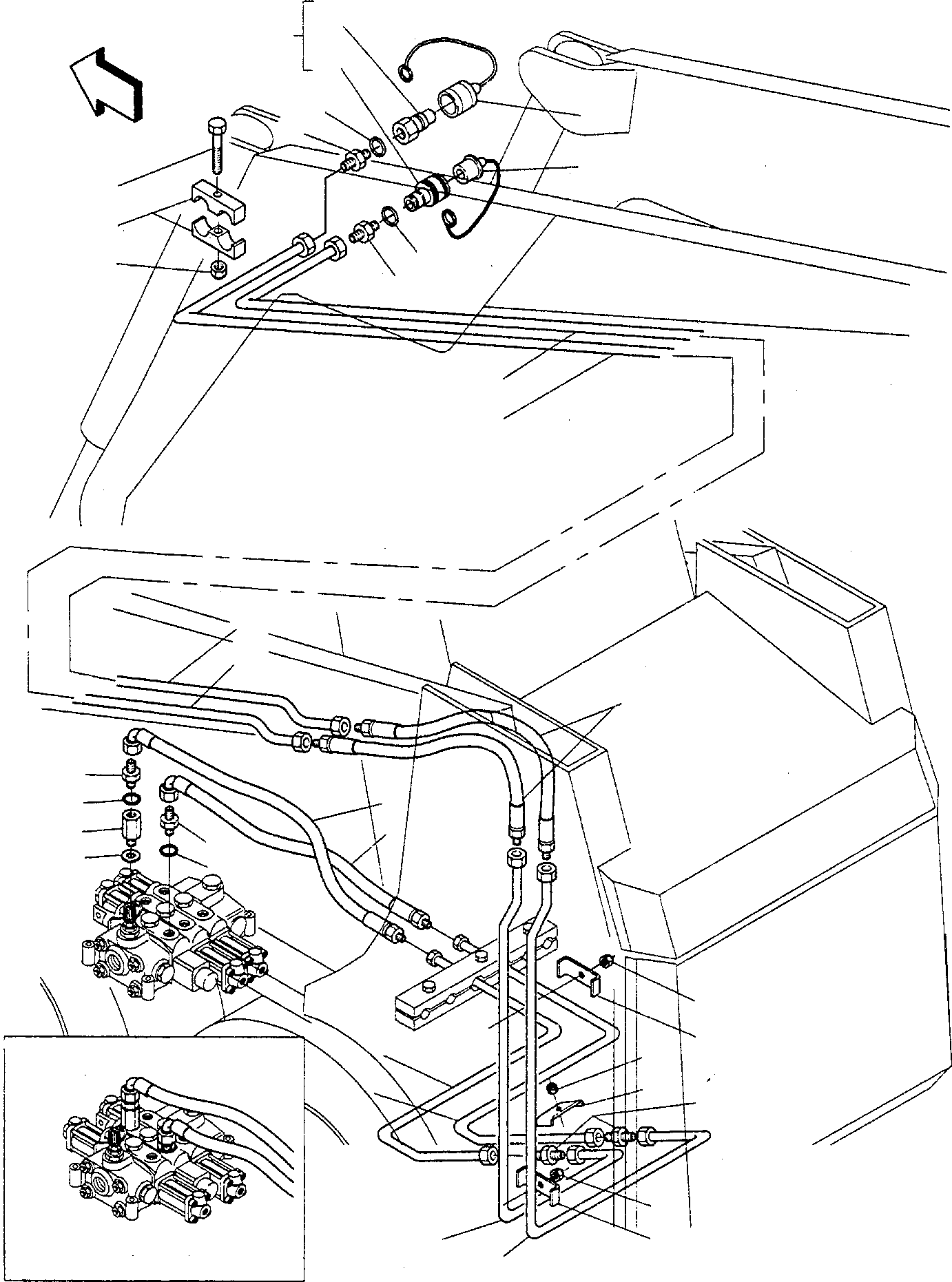Шланг 392057015 KOMATSU