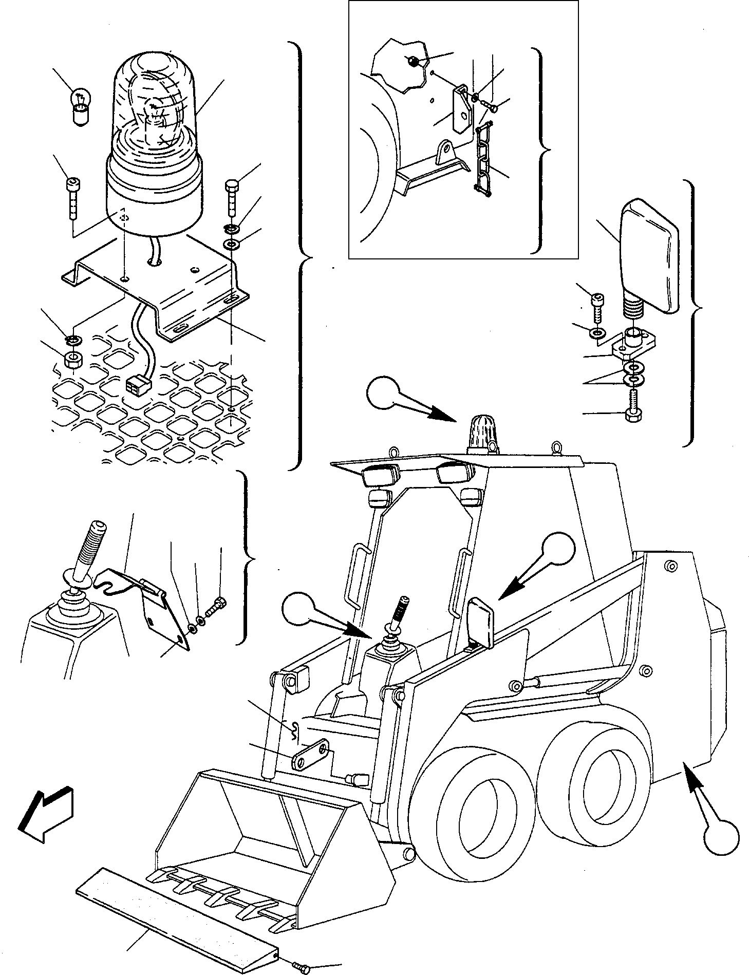 PROTECTION FOR BUCKET L=1420 200650606 KOMATSU