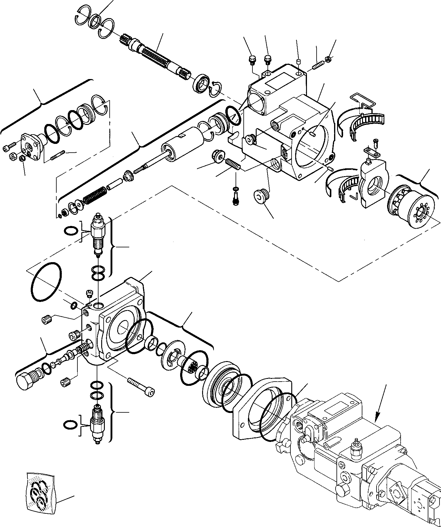 PUMP, ASSY. 840220110 KOMATSU