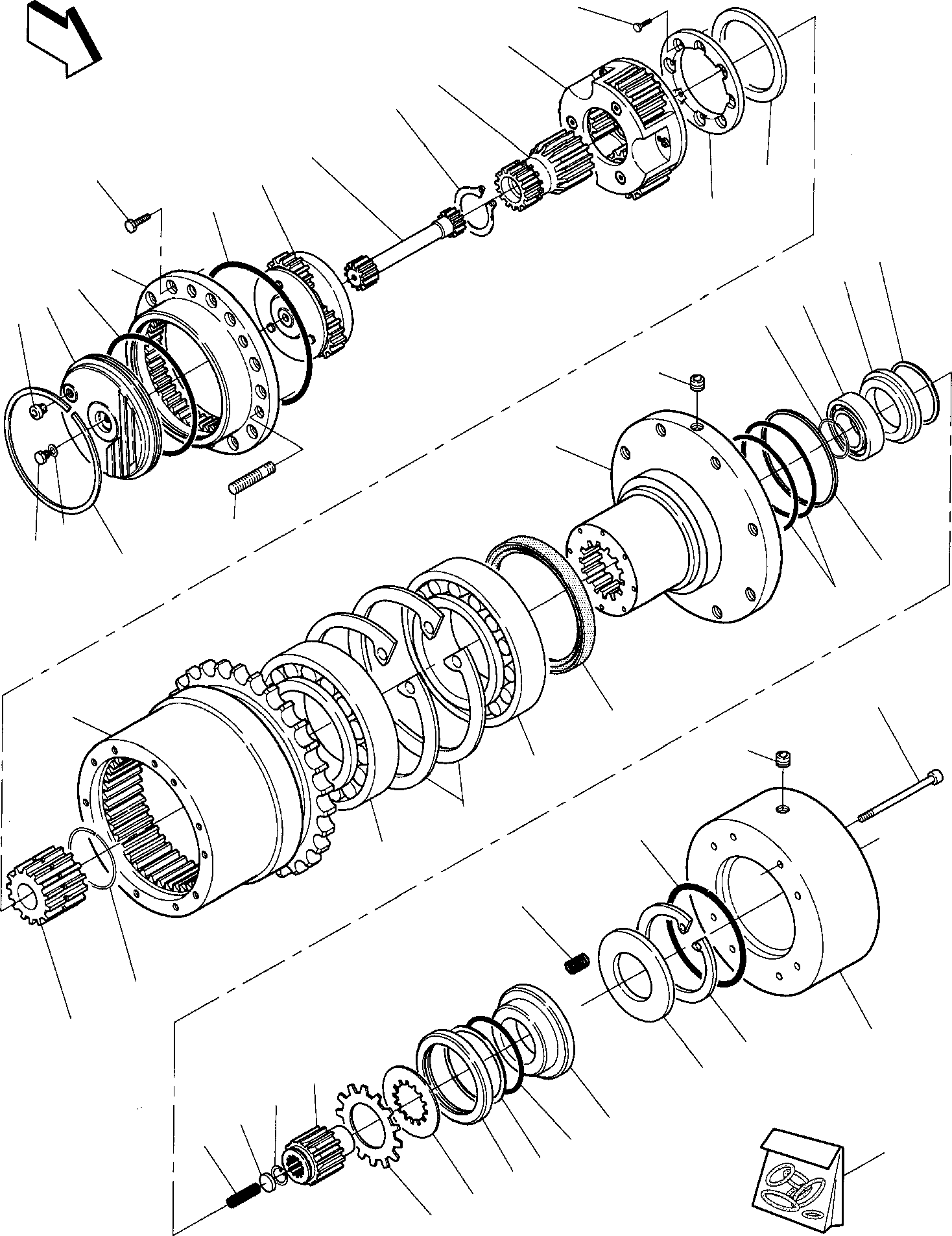 Стопорное кольцо 802250665 KOMATSU