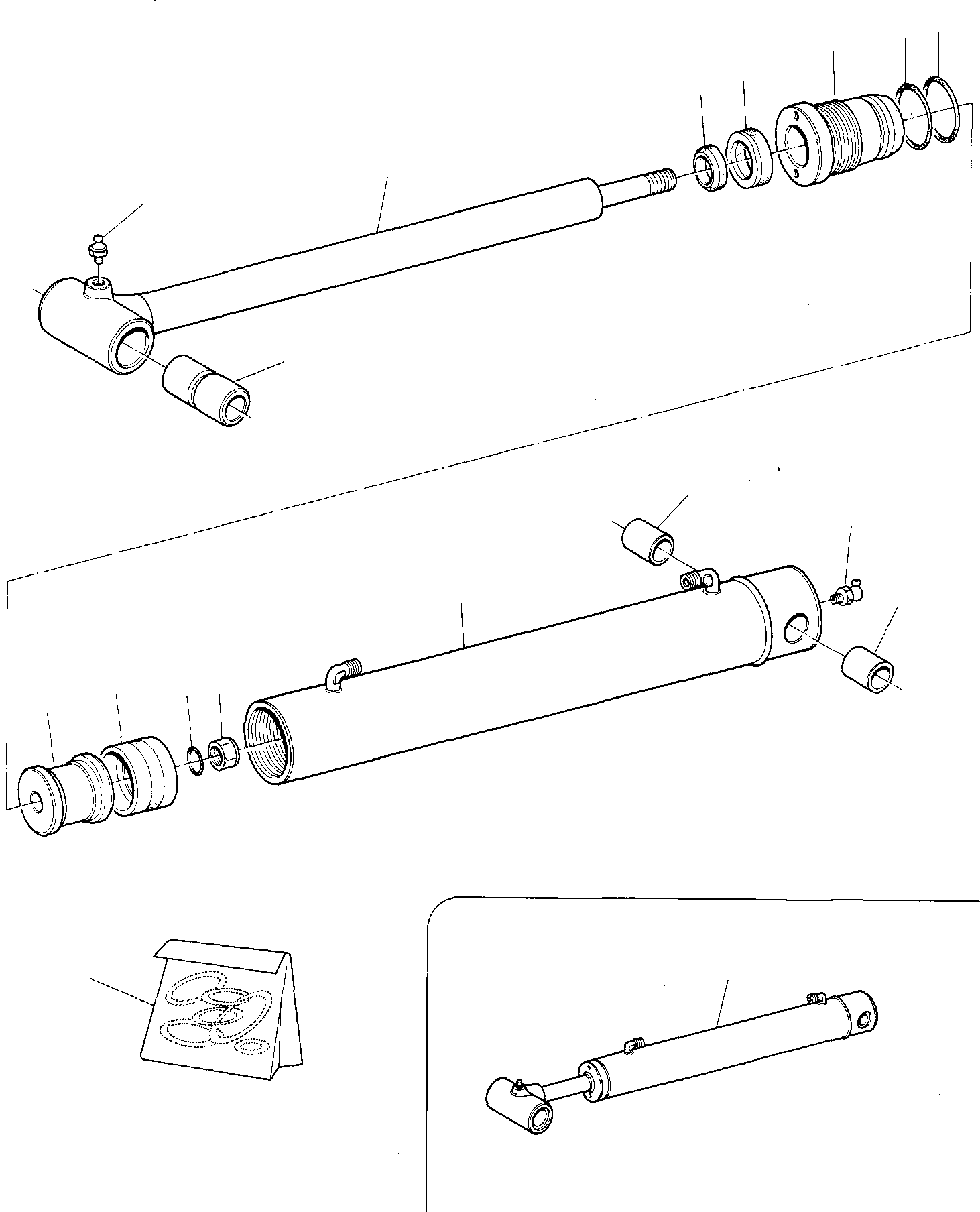 CYLINDER, ASSY. UE3059110 KOMATSU