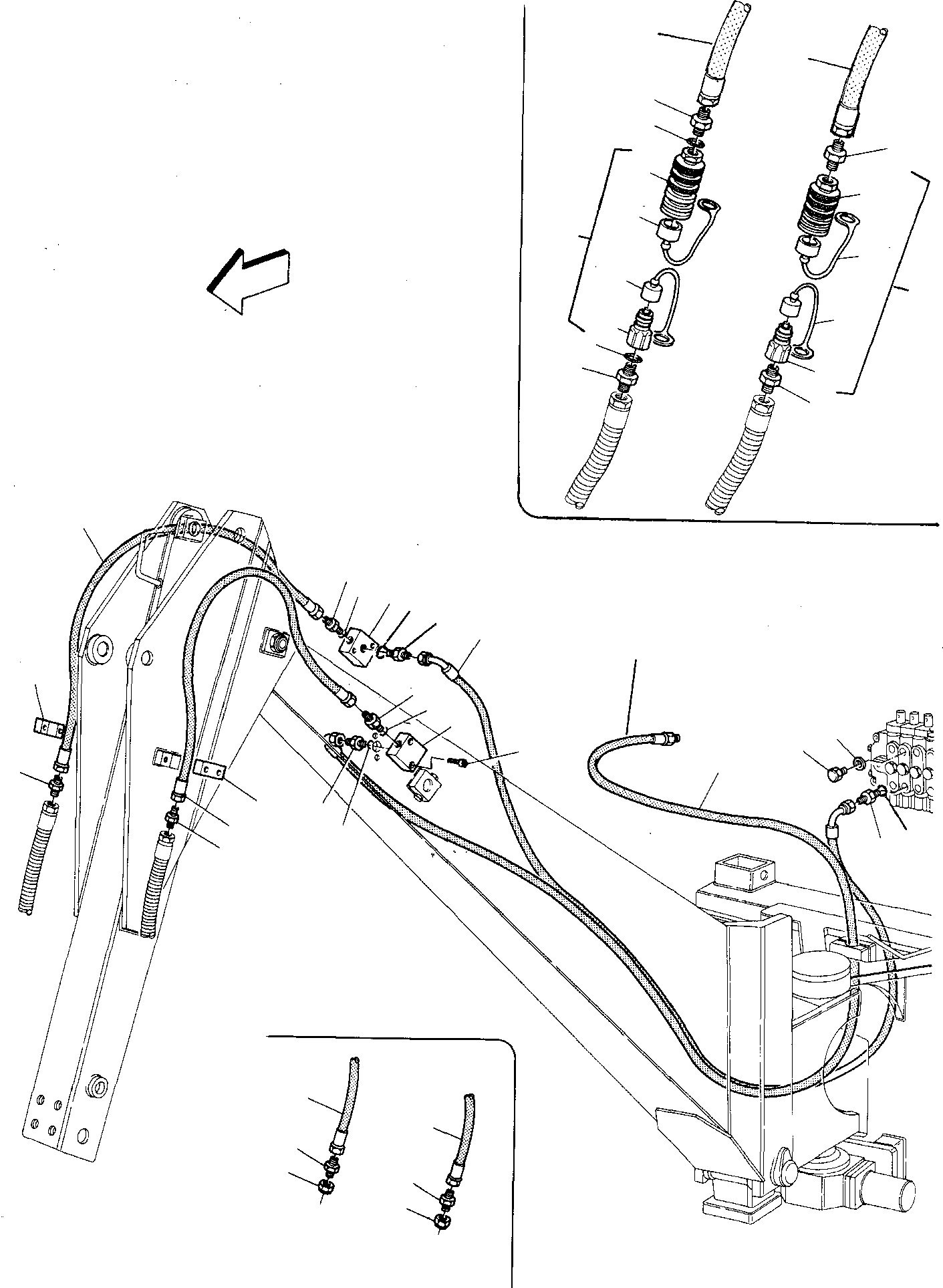 Шланг U3307002A KOMATSU