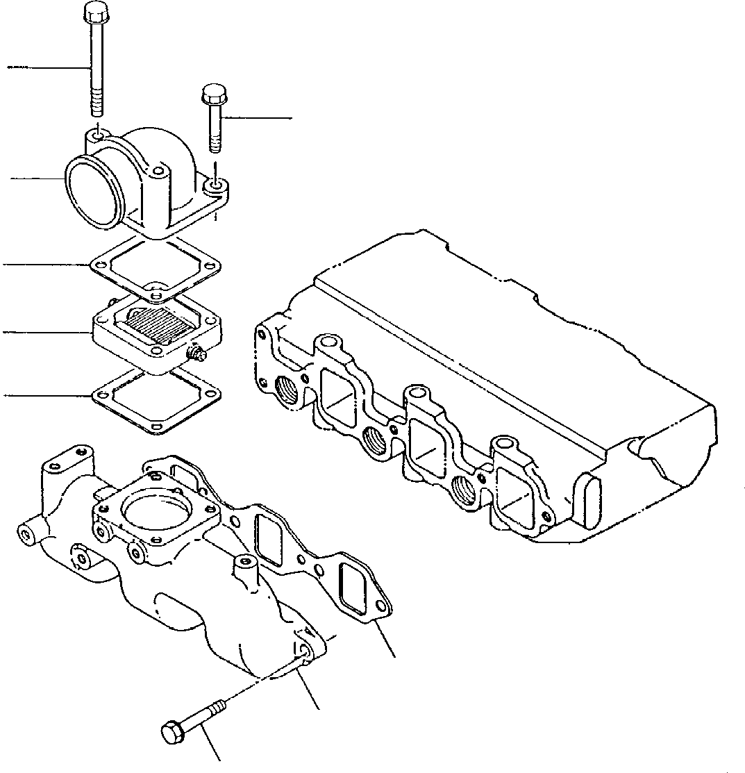 BODY MANIFOLD YMR000464 KOMATSU