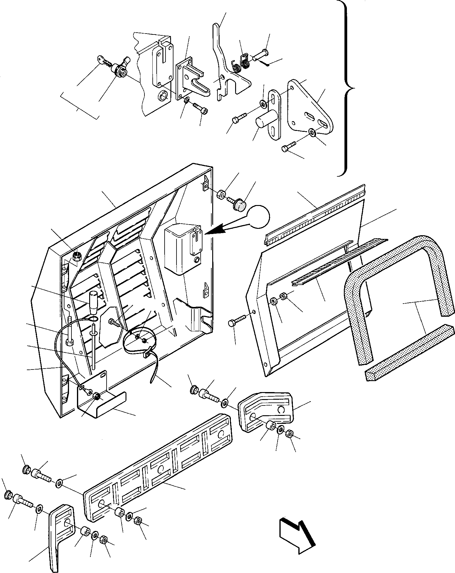 REAR CONVEYOR 333305080 KOMATSU