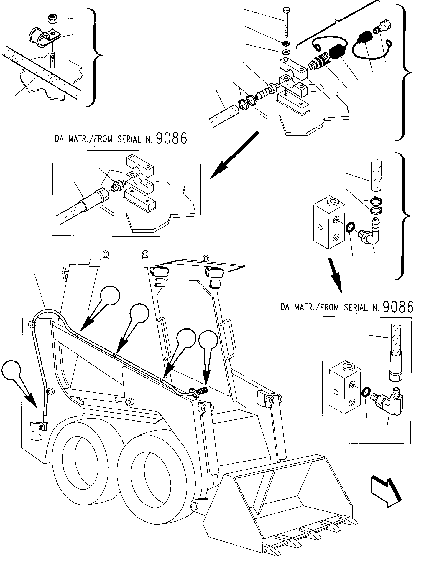 Шланг 852930032 KOMATSU