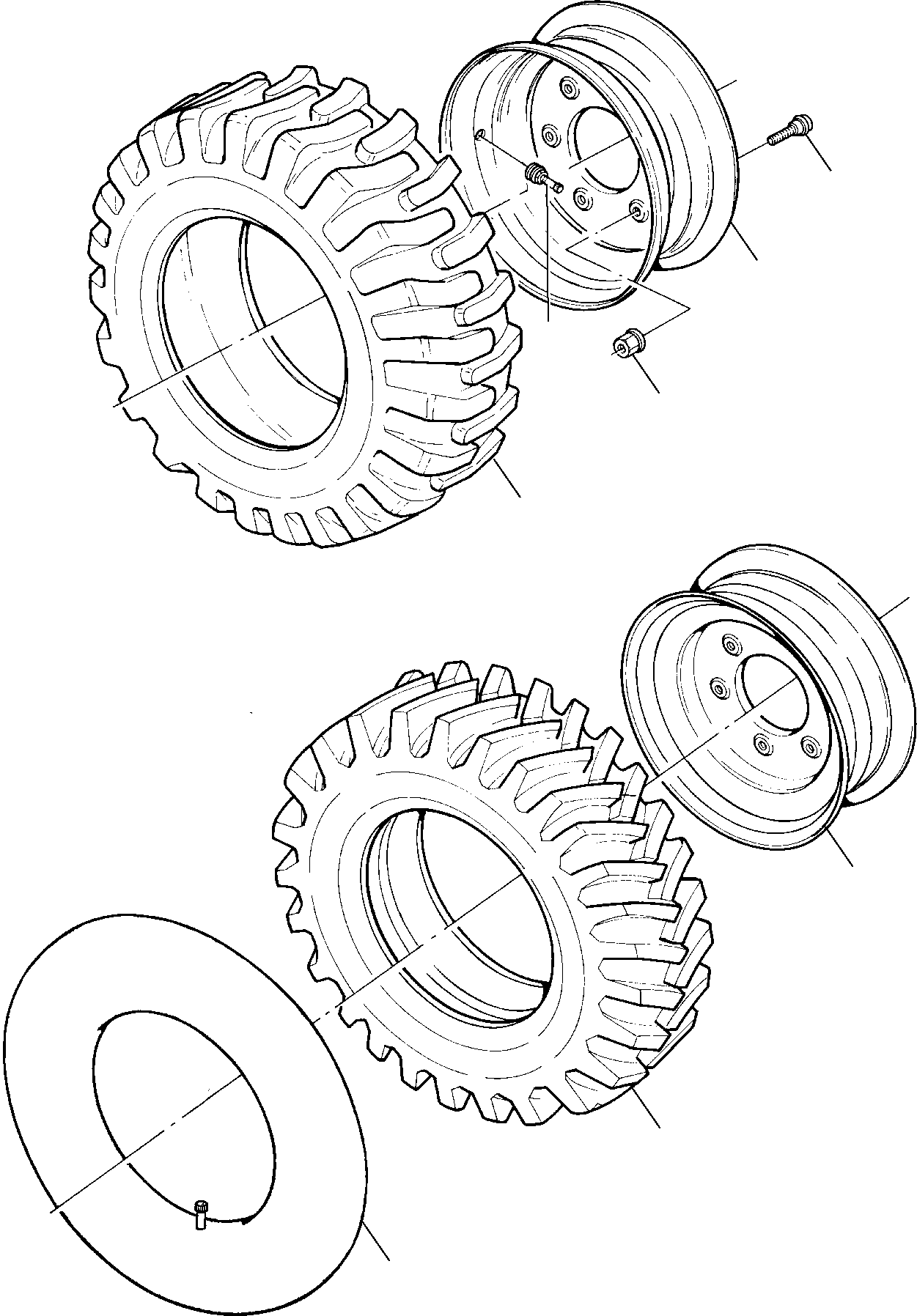 WHEEL, ASSY. (OPTIONAL) 112010096 KOMATSU