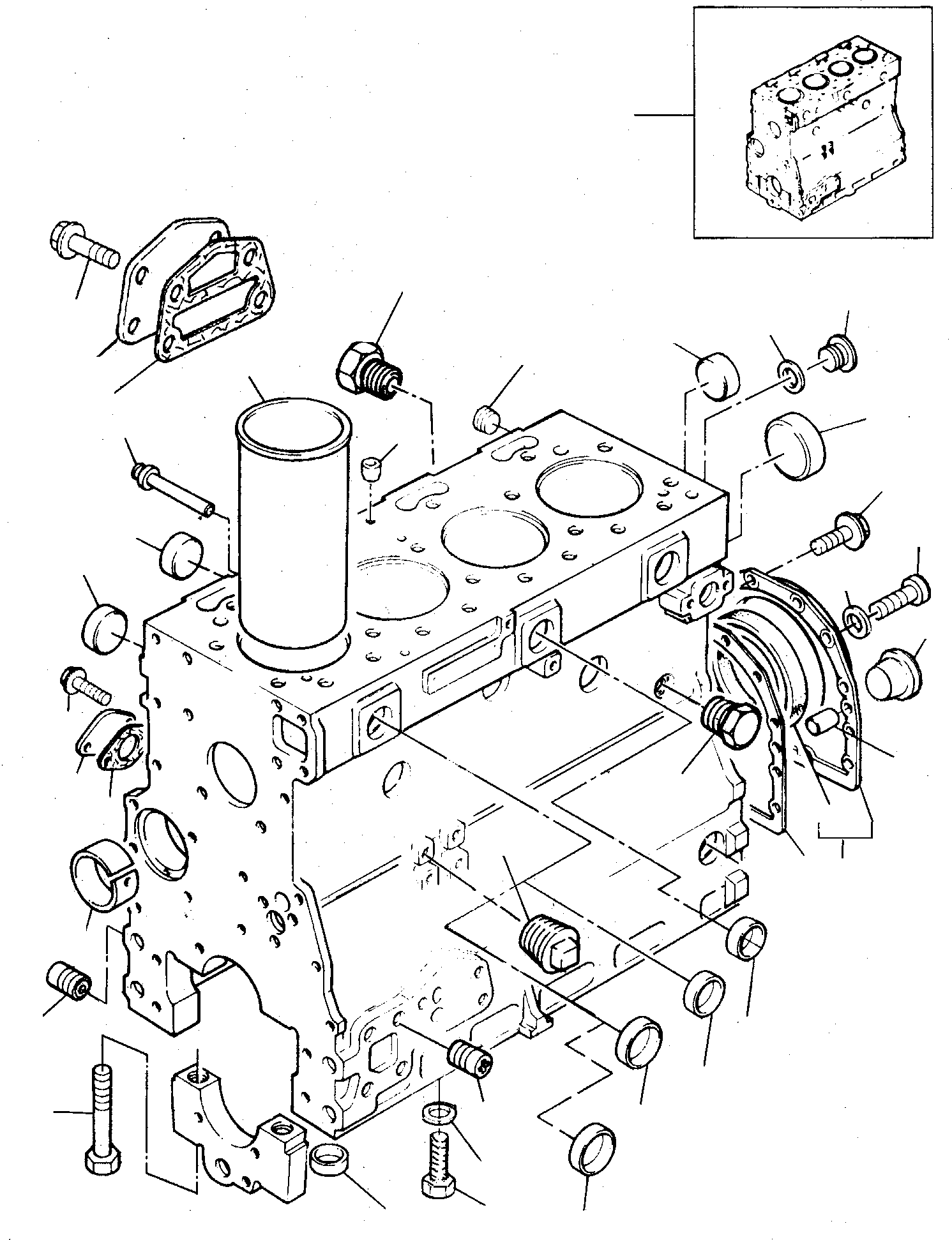 Пробка P32418124 KOMATSU